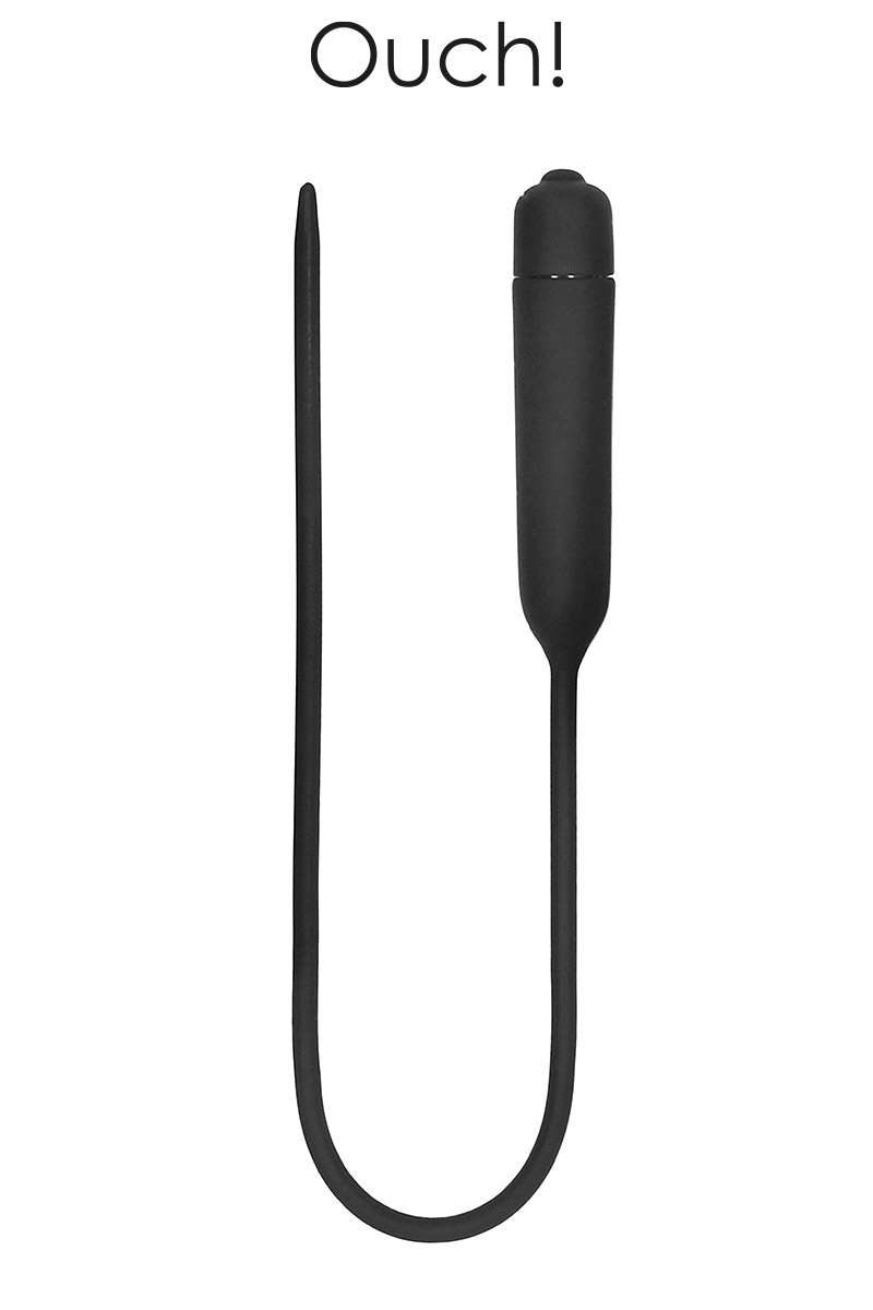 Plug d'urètre vibrant extra long
