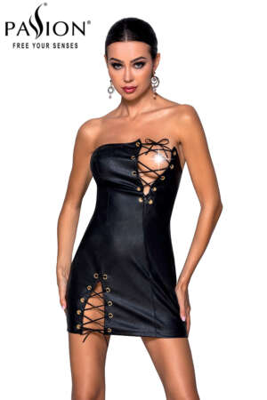 Robe faux cuir amazone Céline