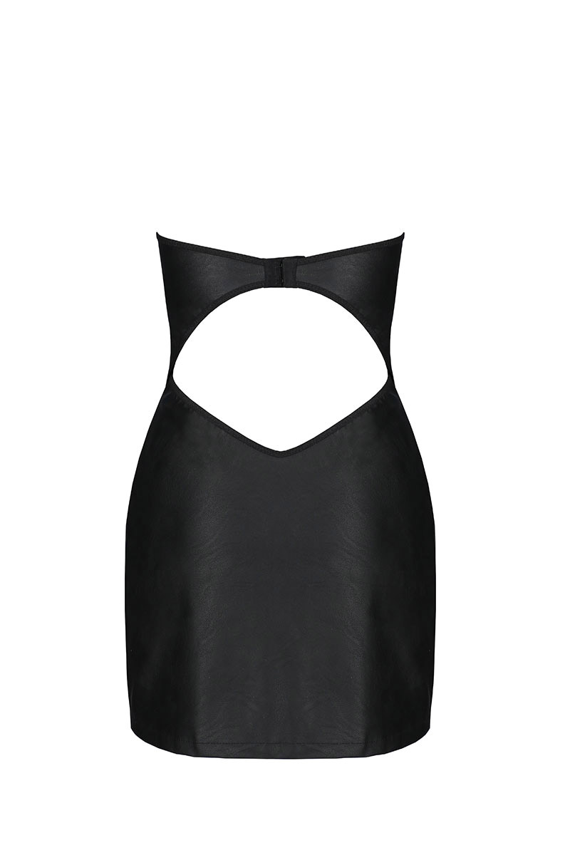 Robe faux cuir amazone Céline – Image 4