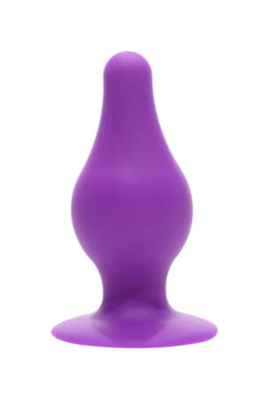 Plug anal double densité 10 cm violet