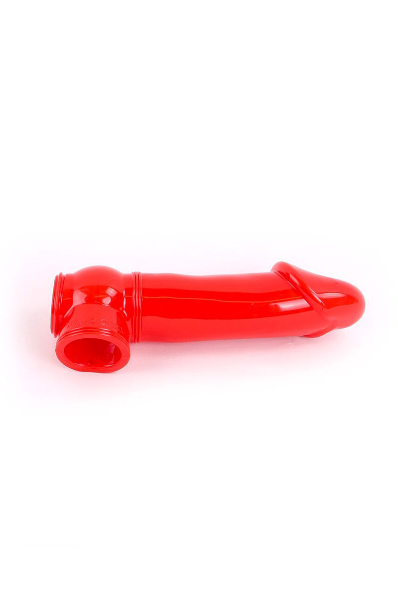 Gaine de pénis semi-réaliste rouge – Image 4