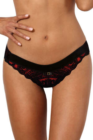 String rouge et noir V-10048