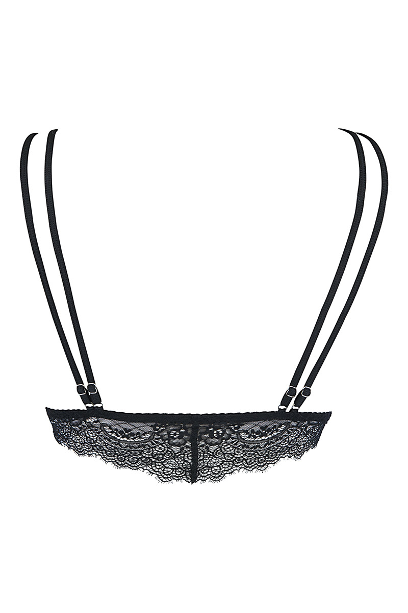Soutien-gorge bralette noir V-10091 – Image 5
