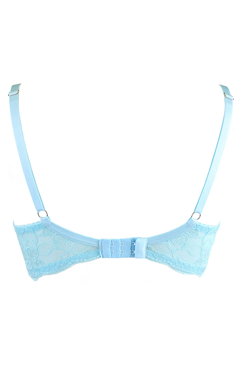 Soutien-gorge dentelle bleu V-10131 – Image 5