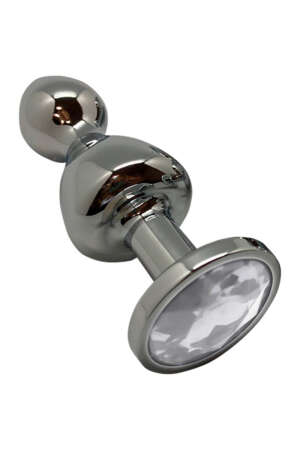 Plug bijou Lollypop transparent L