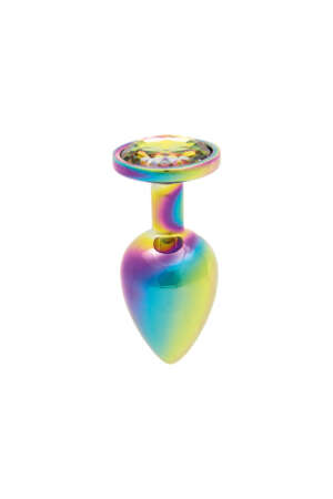 Plug bijou arc-en-ciel S