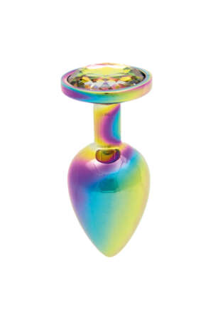 Plug bijou arc-en-ciel L