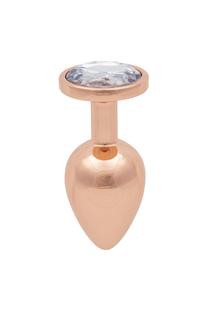 Plug bijou rose gold L