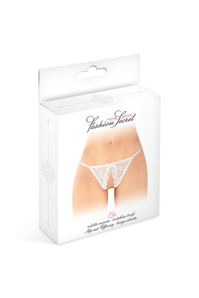 Culotte ouverte Zoé blanche – Image 3