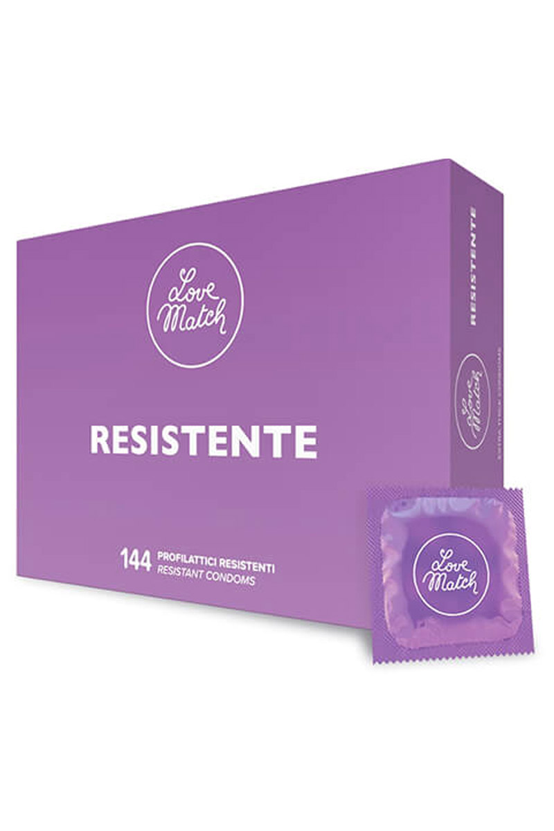 144 Préservatifs résistants
