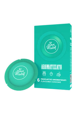 6 préservatifs aromatisés