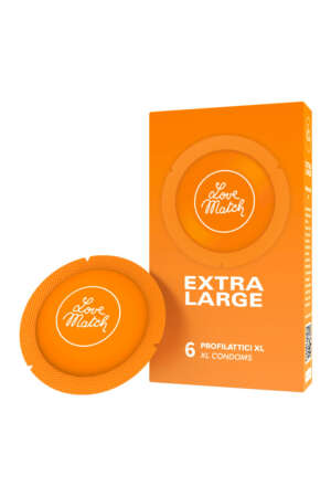 6 préservatifs extra-large