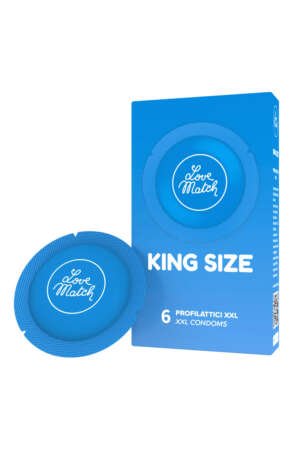 6 Préservatifs King size