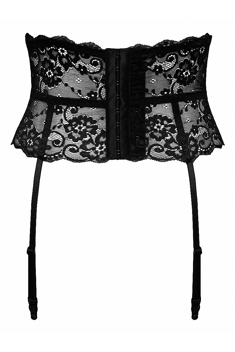 Ceinture porte-jarretelles noire – Image 4