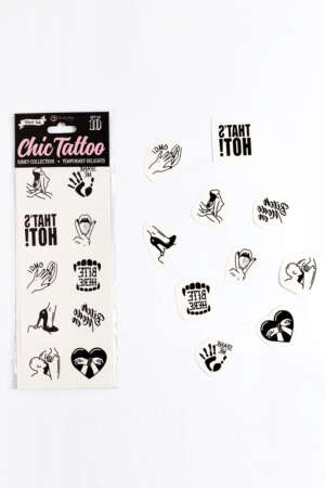 10 tatouages temporaires Kinky Collection