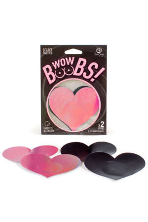 Cache-tétons coeur Wow Boobs