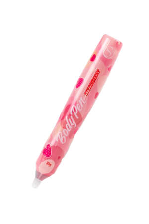 Stylo body painting comestible Fraise