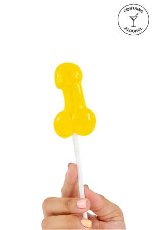Sucette pénis Pina Colada avec alcool