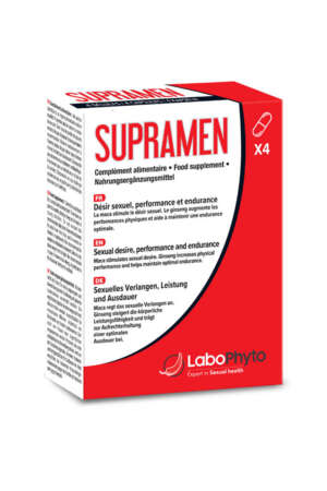 Aphrodisiaque Supramen 4 gélules