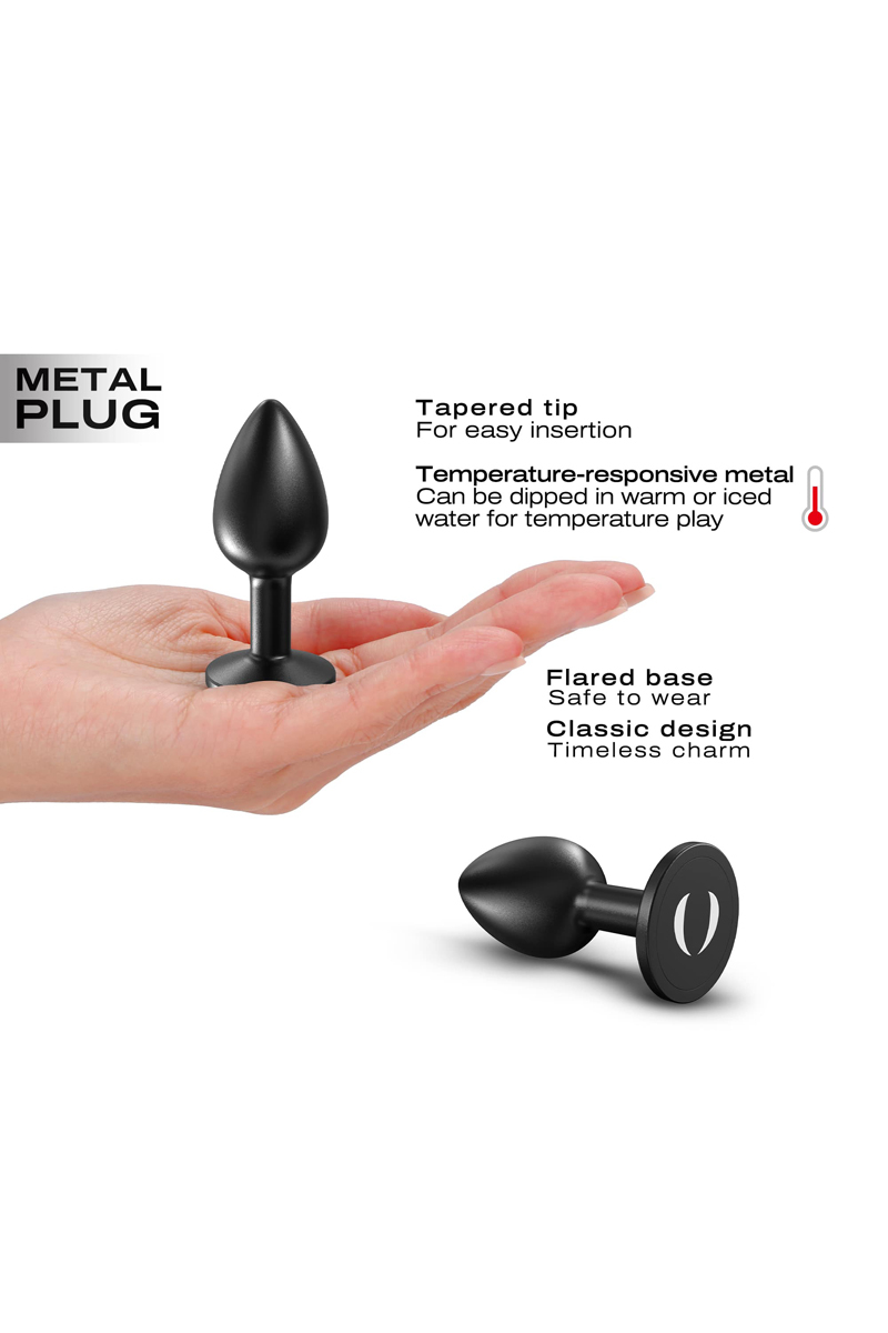 Plug anal en métal Onix taille S – Image 3
