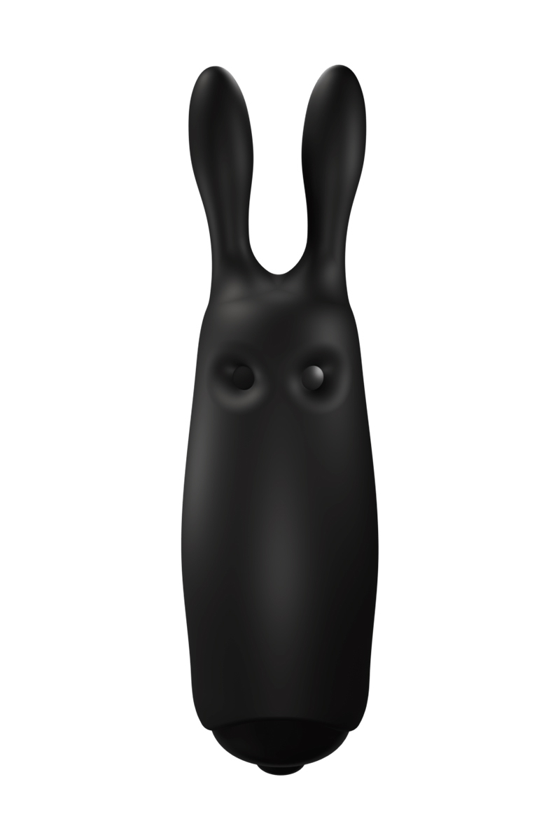 Mini Vibromasseur Pocket vibe lapin noir