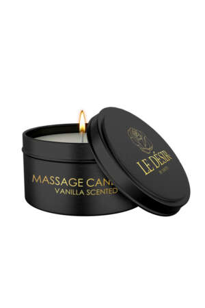 Bougie de massage érotique vanille 100g
