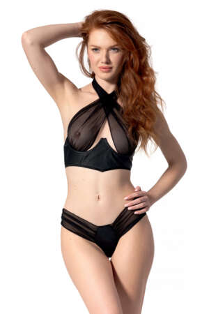 Ensemble 2 pièces en faux cuir Kesmina