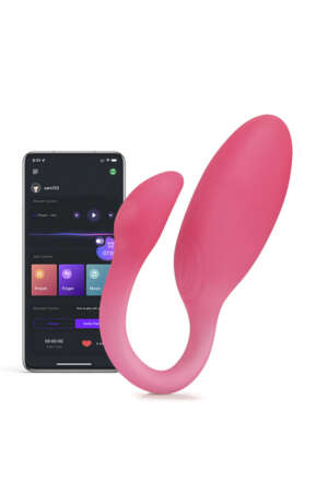 Stimulateur connecté Flamingo Max rose