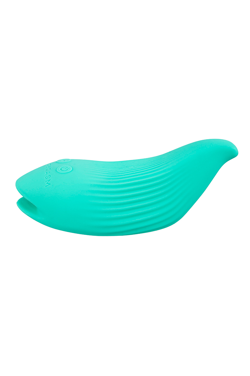 Mini Vibromasseurmasseur rechargeable DelightfulWave vert – Image 5