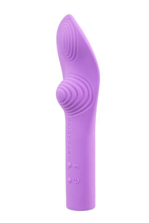 Vibromasseur rechargeable LunaCharm violet