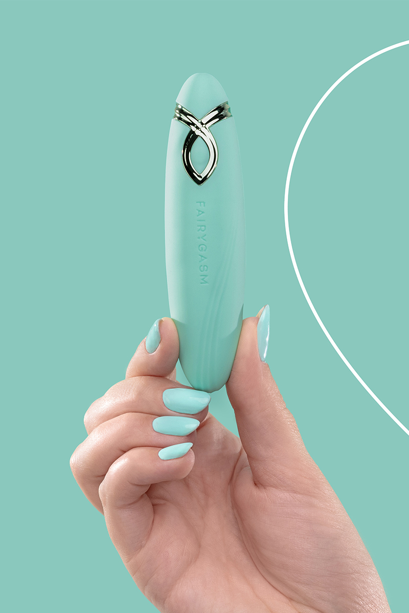 Vibromasseur rechargeable PleasureArrow vert – Image 3