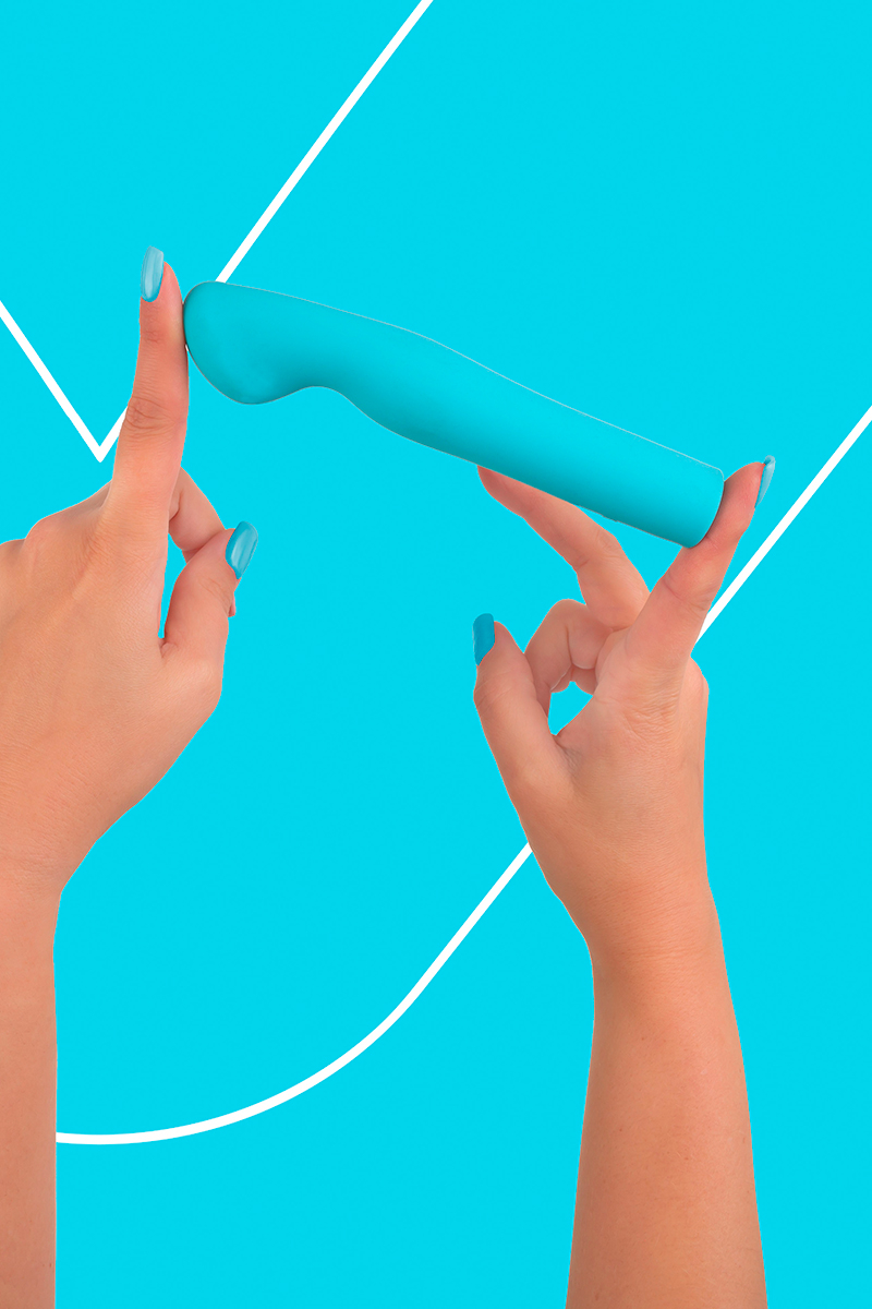 Vibromasseur rechargeable Roseaissance bleu – Image 3