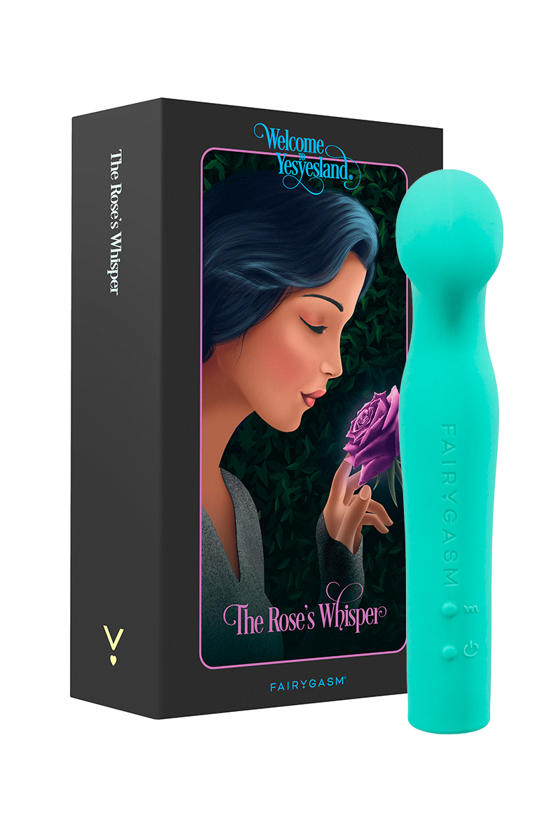 Vibromasseur rechargeable Roseaissance vert – Image 2