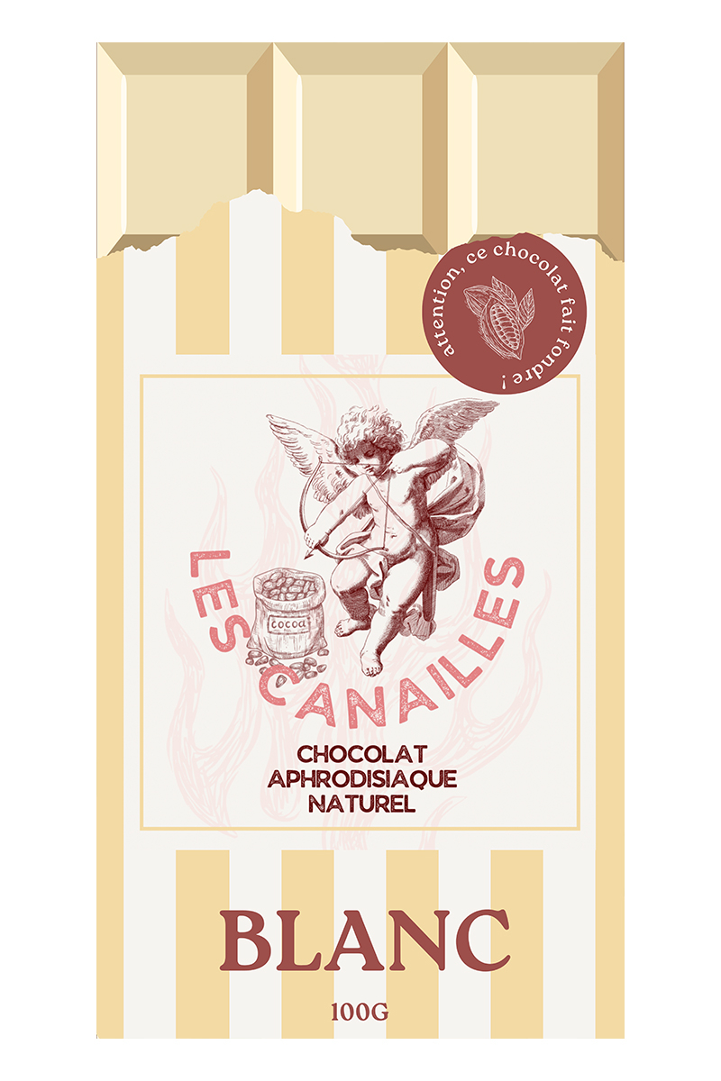 Chocolat blanc Tablette 100g