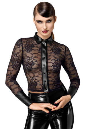 Chemise dentelle Noirelle F377