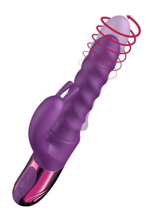 Vibromasseur Swirl Rabbit Thrusting Vibrator