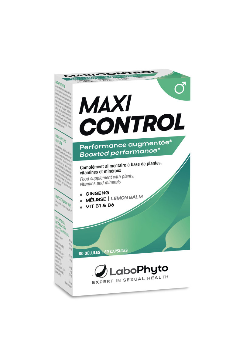 MaxiControl retardateur d'éjaculation 60 gélules