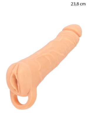 Extension de pénis 23,8 cm avec Masturbateur