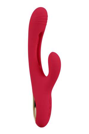 Vibromasseur rabbit avec langue oscillante