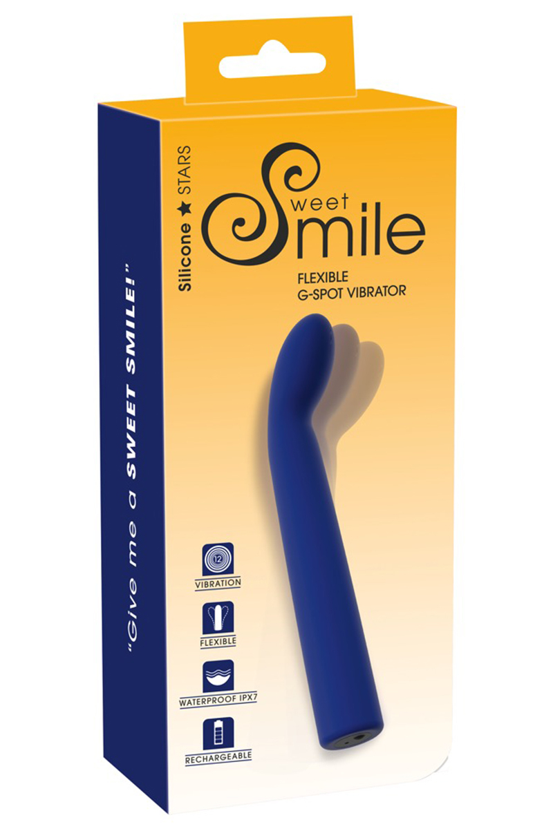 Vibromasseur flexible Stimulation point G 18,6 x 2,5 cm – Image 5