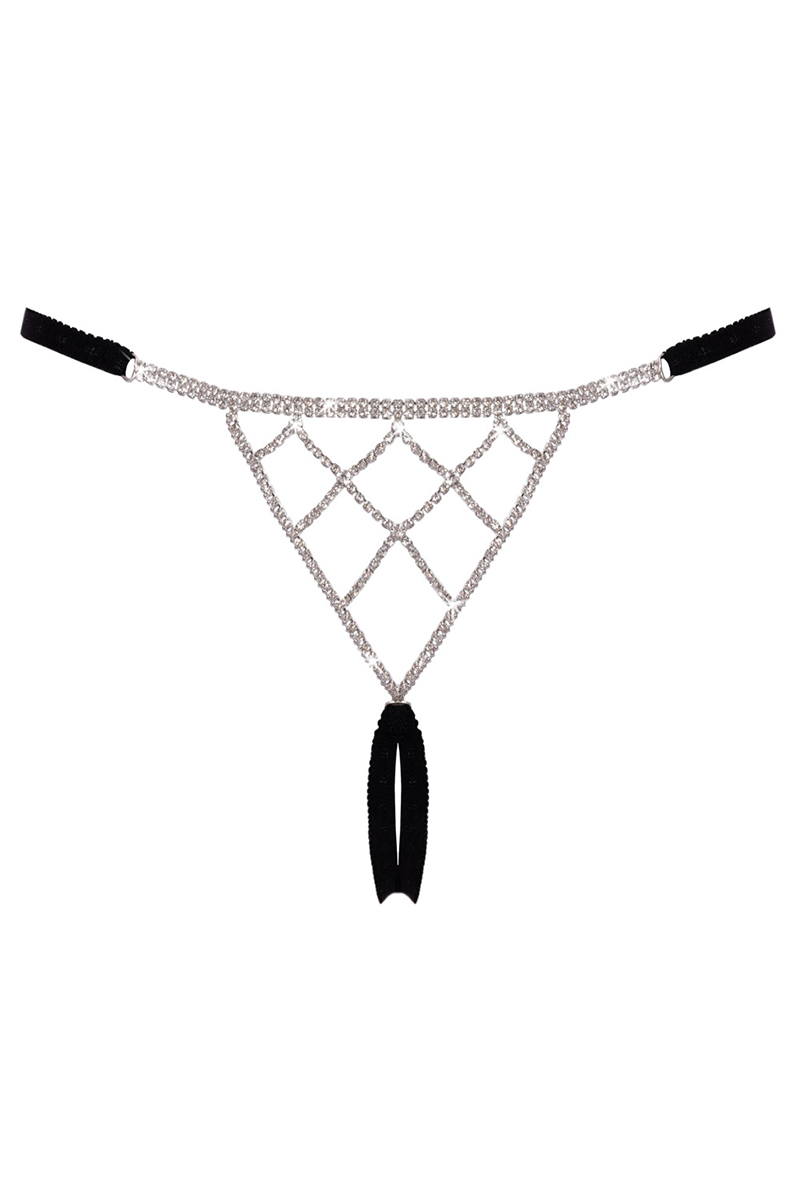 String ouvert avec strass – Image 3