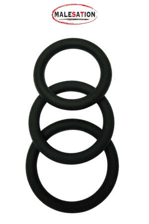 Set 3 CockRings silicone